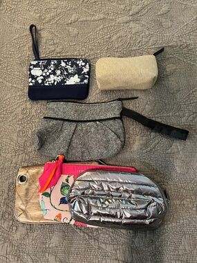 Lot of 6 bags with a Dooney and Bourke Canvas and Lands End Canvas Bag
